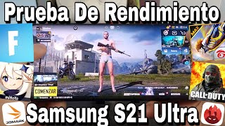 🎮Samsung Galaxy S21 Ultra 🕹️ Prueba De Rendimiento Y Juegos Actualizada Al 2024 [upl. by Nrubloc380]