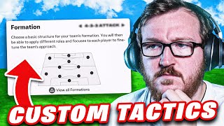 INSANE Elite Division Tactic😱EA FC 25 Best Formation  Custom Tactics META Roles [upl. by Arraic]