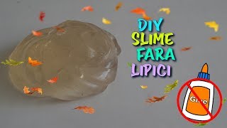 DIY Slime fara Lipici  Slime din Sampon si Zahar  What do you need to make slime [upl. by Oliy437]