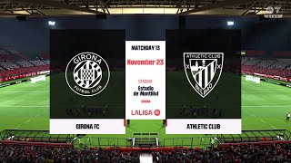 EA SPORTS FC 24 Gameplay  Girona FC vs Athletic Club [upl. by Gannon]