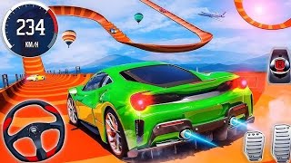 Mega Ramp Car Stunts 3D  Impossible Car Racing  Gameplay Android [upl. by Dlonyer]