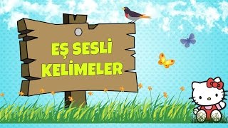 EÅŸ Sesli Kelimeler [upl. by Annuahs]