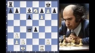 Mikhail Tal checkmates with 1 Knight and pawn [upl. by Neville]