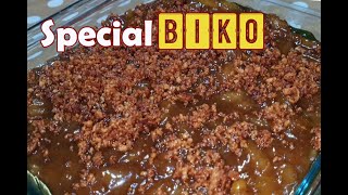 Biko Recipe  Most loved Filipino delicacy  How to Make Biko with Latik  Best for All Occassions [upl. by Lashond]