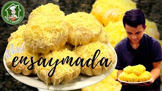 THE BEST ENSAYMADA RECIPE  SOFT MOIST CREAMY AND CHEESY  PANGKABUHAYAN RIN😉🤗😋 [upl. by Longmire187]