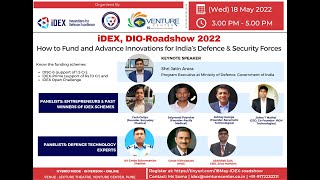 iDEX DIO Roadshow 2022  Venture Center Pune  18 May 2022 [upl. by Yttiy]