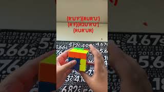 How to do the F perm shorts rubikscube cube [upl. by Smith591]