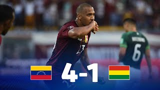 Eliminatorias  Venezuela 41 Bolivia  Fecha 15 [upl. by Nesral]