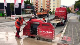 LISSMAC FS42TT FUGENSCHNEIDER  FLOOR CUTTING [upl. by Tonkin]