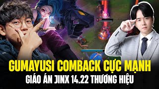 Gumayusi Comback Cực Mạnh Rank Hàn Với Giáo Án Jinx 1422 Thương Hiệu [upl. by Rhianna221]