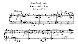 Haydn Keyboard Sonata No 32 in G minor HobXVI44 Alpenheim [upl. by Dewar]