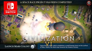 Civilization VI Deity On Switch  Amanitore  Part 24  Send Me To Space Switch [upl. by Lonna604]