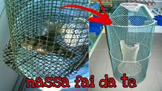 Nassa da pesca  fai da te [upl. by Nodnal]