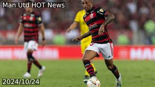 Man Utd reportedly want £21m Brazilian star hes keeping firstever postFergie era signing on the [upl. by Neltiac556]