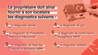 Location  les diagnostics immobiliers obligatoires durée et validité [upl. by Elbart]