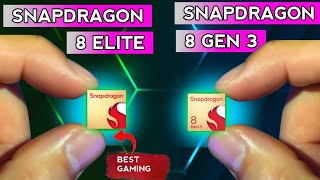 Snapdragon 8 Elite vs Snapdragon 8 Gen 3 Benchmark amp Performance Showdown [upl. by Bearnard]