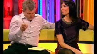 christine bleakley in black opaque tights6 [upl. by Oeram]