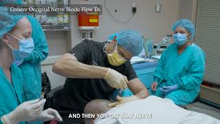 How to Perform a Greater Occipital Nerve Block Mastoid Tip amp OIP Protuberance [upl. by Had384]