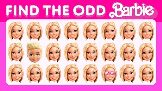 Find the ODD One Out  Barbie Edition 👱‍♀️❤️👱‍♂️ Barbie Movie 2023 Quiz [upl. by Vassily784]