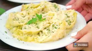 Chicken Alfredo Stuffed Shells [upl. by Oneg]