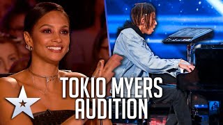 Tokio Myers GIVES US CHILLS with breathtaking Audition  Britains Got Talent [upl. by Rosemari]