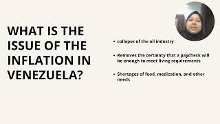 VENEZUELA INFLATION AND UNEMPLOYMENT [upl. by Trebla]