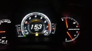 Corvette C7 Stingray autobahn automatic top speed 305 kmh german autobahn [upl. by Kcirdes919]