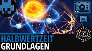 Halbwertzeit Grundlagen│Physik Lernvideo│Learning Level Up KI [upl. by Maren]