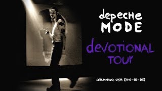 Depeche Mode  Devotional Tour 1993 Orlando USA19931005 [upl. by Fanestil]