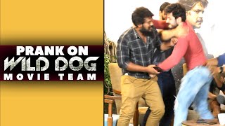 Prank On Wild Dog Movie Team  Telugu Pranks  Pranks in Hyderabad 2021  FunPataka [upl. by Norahc]