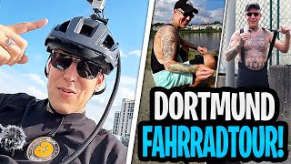 FAHRRADTOUR durch DORTMUND😎 Tretboot fahren amp bei JP Burger essen  MontanaBlack IRL [upl. by Nref216]