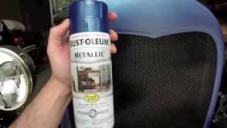 Rustoleum Metallic Cobalt Blue Review [upl. by Coke218]