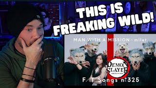 Metal Vocalist First Time Reaction  MAN WITH A MISSION×milet – Kizuna no Kiseki  THE FIRST TAKE [upl. by Paehpos]