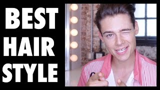 THE BEST HAIRSTYLE FOR MALE MODELS Haircut and Styling Tutorial [upl. by Nuzzi96]