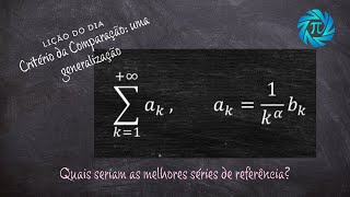 Critério da Comparação uma generalização [upl. by Edin828]