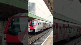 Class 231 Stadler FLIRT Cardiff Central for the train and Cardiff Bus Interchange [upl. by Norb]