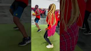 Flavour Berna Reloaded feat fally ipupa amp Diamond platnumz dance zumba subscribe fun [upl. by Conn]