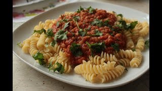 Паста с болоньезе из чечевицы вкусно полезно просто [upl. by Patman]