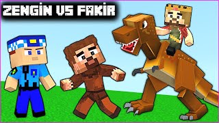 ZENGİN VE FAKİR  Zamanda Yolculuk  Minecraft Animasyon [upl. by Lynelle]