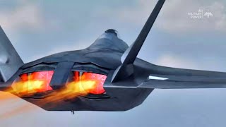 Extremely Powerful F22 Raptor Shows Its Crazy Ability [upl. by Odracir]