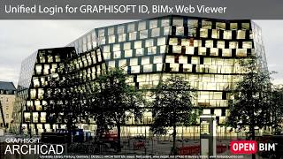 ARCHICAD 22  Unified Login for GRAPHISOFT ID BIMx Web Viewer [upl. by Euqinamod]