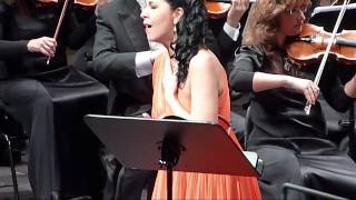 Angela Gheorghiu quotPleurez mes yeuxquot Le Cid  Massenet Liceu 250414 [upl. by Nicolais827]