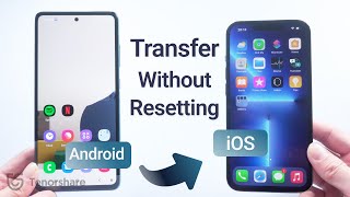 How to Transfer Data From Android to iPhone Without Resetting [upl. by Enorej814]