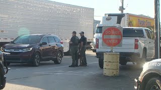 Multiple agencies conduct safety checkpoint at Atlanta State Farmers Market [upl. by Eerised461]