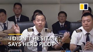 Chinese pilot recalls critical moments after cockpit window blown out [upl. by Anoy]