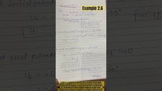 Example 26 Class 12th physics chapter 2 ELECTROSTATIC POTENTIAL AND CAPACITANCE [upl. by Carlos]