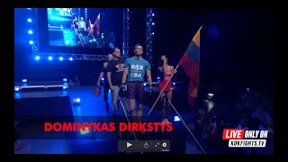 KOK VLOG102 👊 DOMINYKAS DIRKSTYS ❗️ [upl. by Ecinrev]