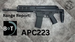 Range Report BampT APC223 Pistol [upl. by Amberly]