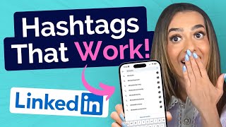 2024 LinkedIn Hashtag Strategy 5 SIMPLE Tips You Need to Know [upl. by Eidorb]