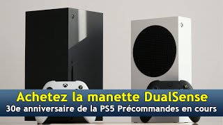 Achetez la manette DualSense 30e anniversaire de la PS5  Précommandes en cours  DRM News Français [upl. by Ingeborg685]